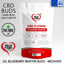 CBD BUDS "BLUEBERRY MUFFIN"...